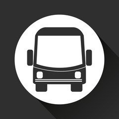 bus icon design 