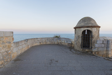 Castillo de Peñíscola (Castellón, España).