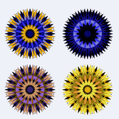 geometric pattern. Ethnic motif