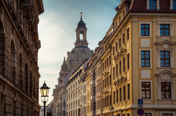 Fototapeta na wymiar Stadtansichten von Dresden