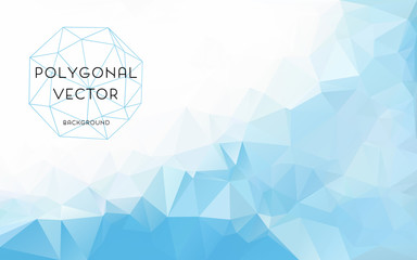 Low polygonal vector background