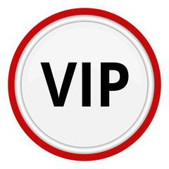 Vip circular icon