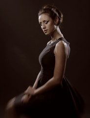 Romantic Beauty.Vintage Styled.