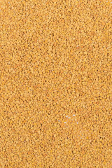 Fenugreek (Trigonella foenum-graecumcumin) seeds frame filling b