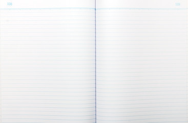 Open line notebook
