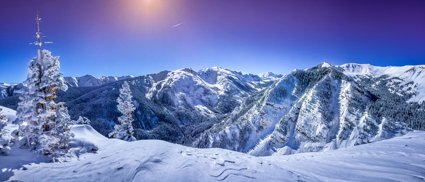 Colorado mountain top