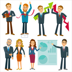 Business people collection