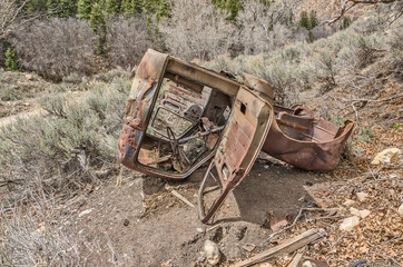 Rusty Abandoned Vehicle