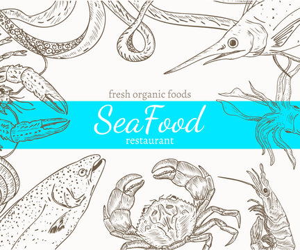 Sea food template
