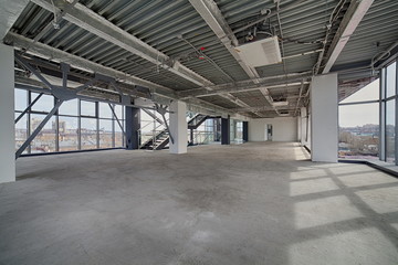 Modern interior. Modern architecture