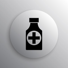 Pills bottle  icon