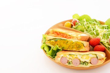 おいしそうなホットサンド