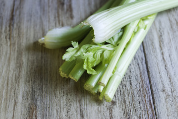Fresh green celery