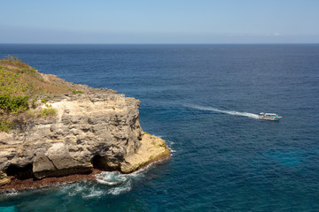 coastline at Nusa Penida island