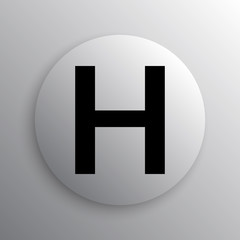 Fototapeta premium Hospital icon