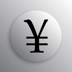 Obraz premium Yen icon