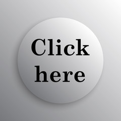 Click here icon