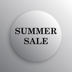 Summer sale icon