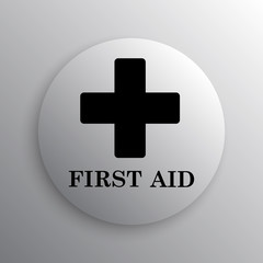 Obraz premium First aid icon
