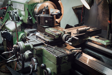 The old machine tool equipment