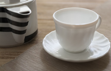 tea Cup and kettle