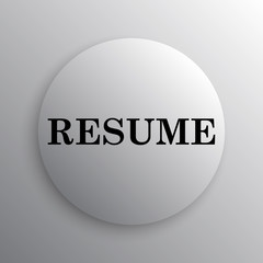 Resume icon
