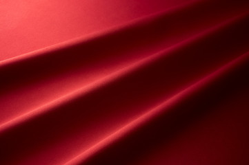 Fototapeta premium Serweta z czerwonej satyny