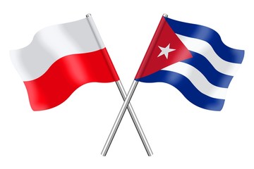 Flags: Poland and Cuba