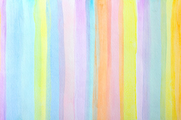 colored lines watercolor close-up