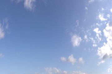 Sky with Clouds in Motion. Nice 3D Rendering
