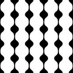 Vector seamless pattern. Simple abstract geometric background