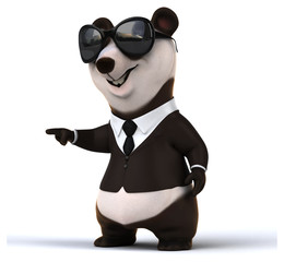 Fun panda © Julien Tromeur