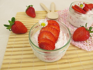 Erdbeerquark
