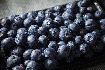Close-up of fresh Blueberries