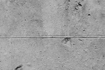 Wall fragment with attritions and cracks