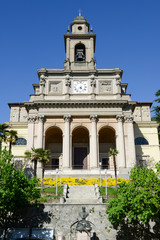 Church of Saint Cosma and Damiano at Mendrisio on Switzerland