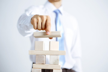 Concept of business hierarchy and human resources