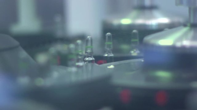 production line of medical company