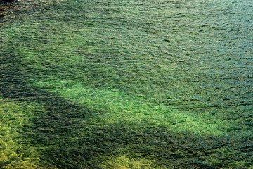 blue green ocean water