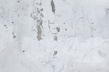 white dirty vintage wall