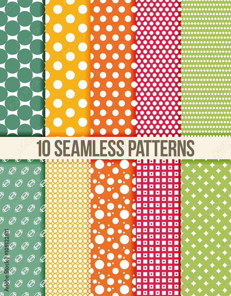 Poster seamless pattern. vector background