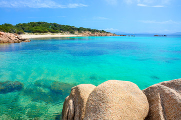 Fototapeta na wymiar Costa Smeralda - beautiful coast of Sardinia, Italy