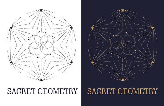 Sacred symbol. sacret logo,  yoga,  geometry,symbol, magic, esot