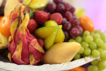 Fruit in bowl