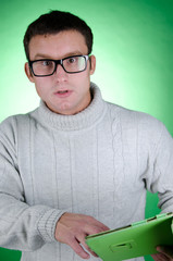 Deceived young man 