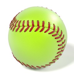 3d renderings of softball ball