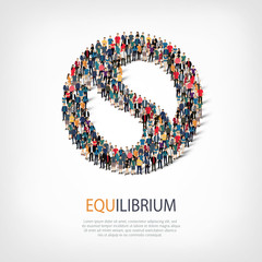 equilibrium people sign 3d