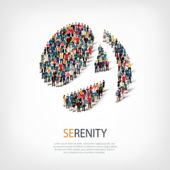 serenity people sign 3d