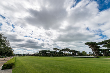 Obraz premium Cimitero militare americano di Nettuno