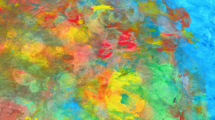 abstract color background, hand painted